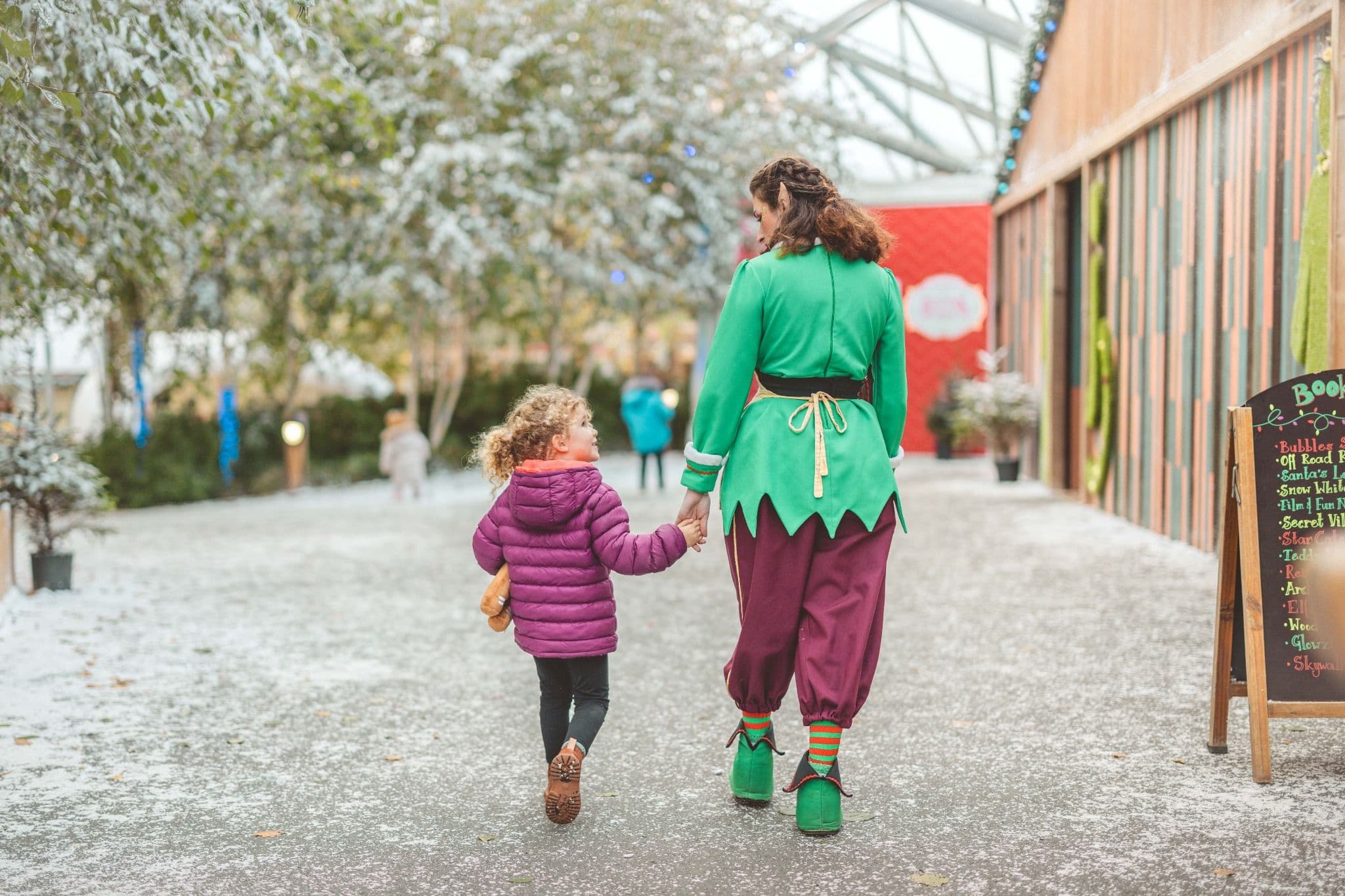 Elf Child Christmas Bluestone