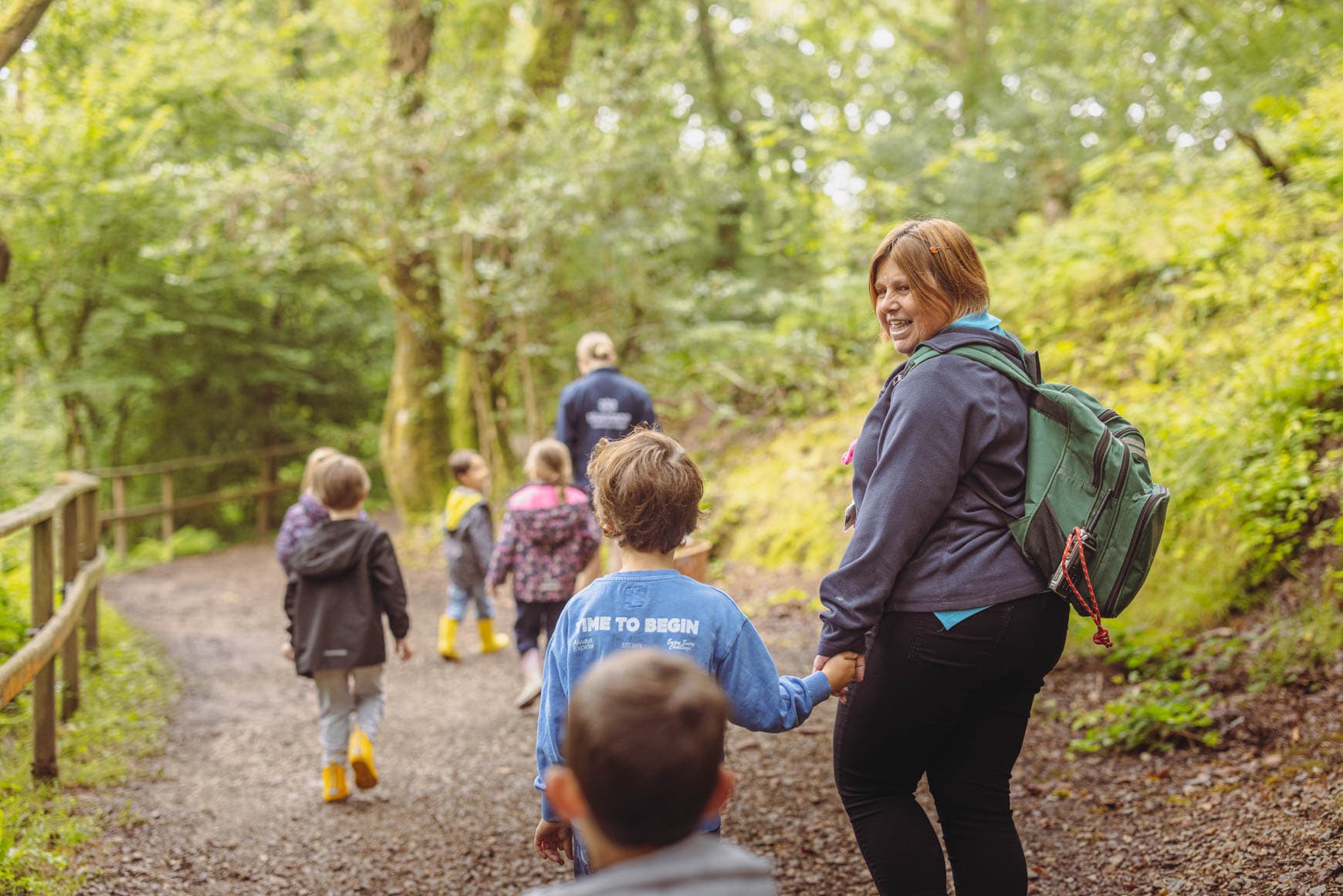 Nature Art Activity In The Woodland