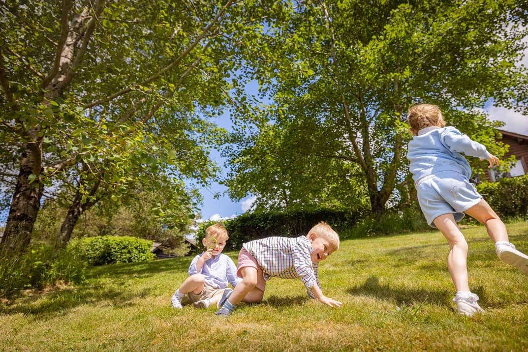 Children Playing At Bluestone