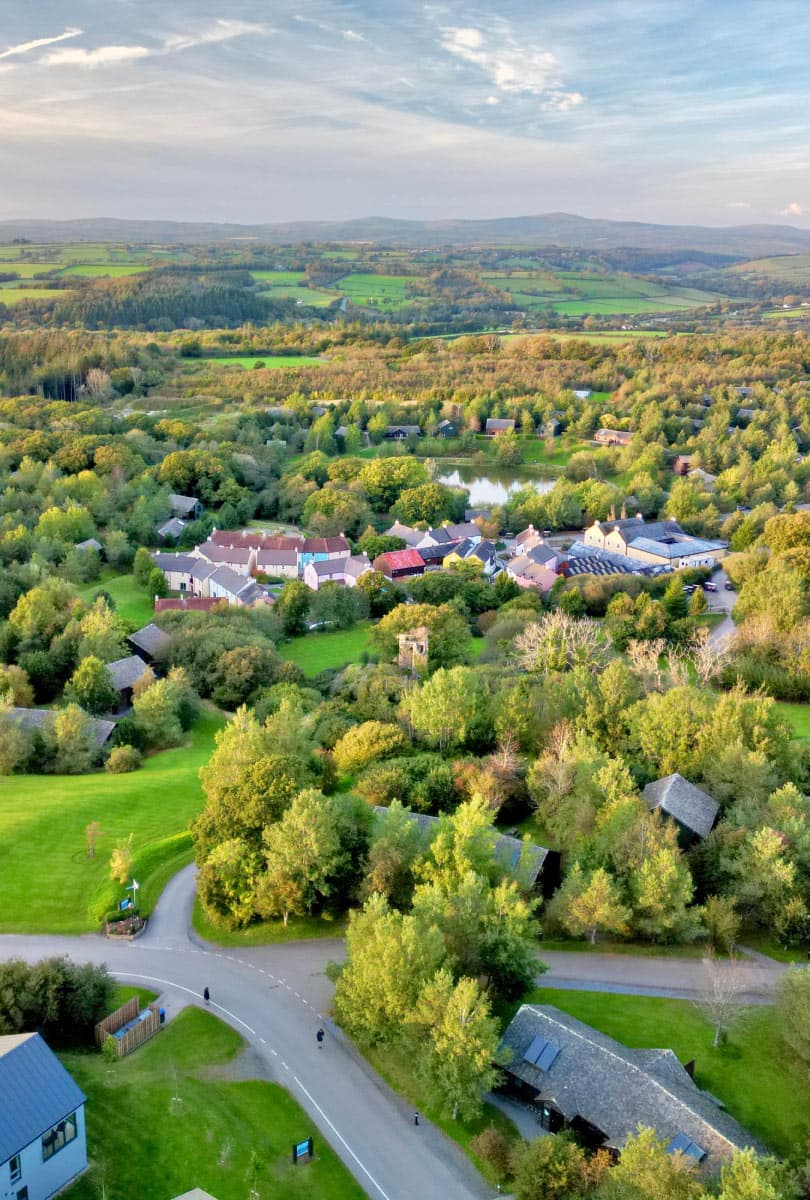 Bluestone Resort Aerial 