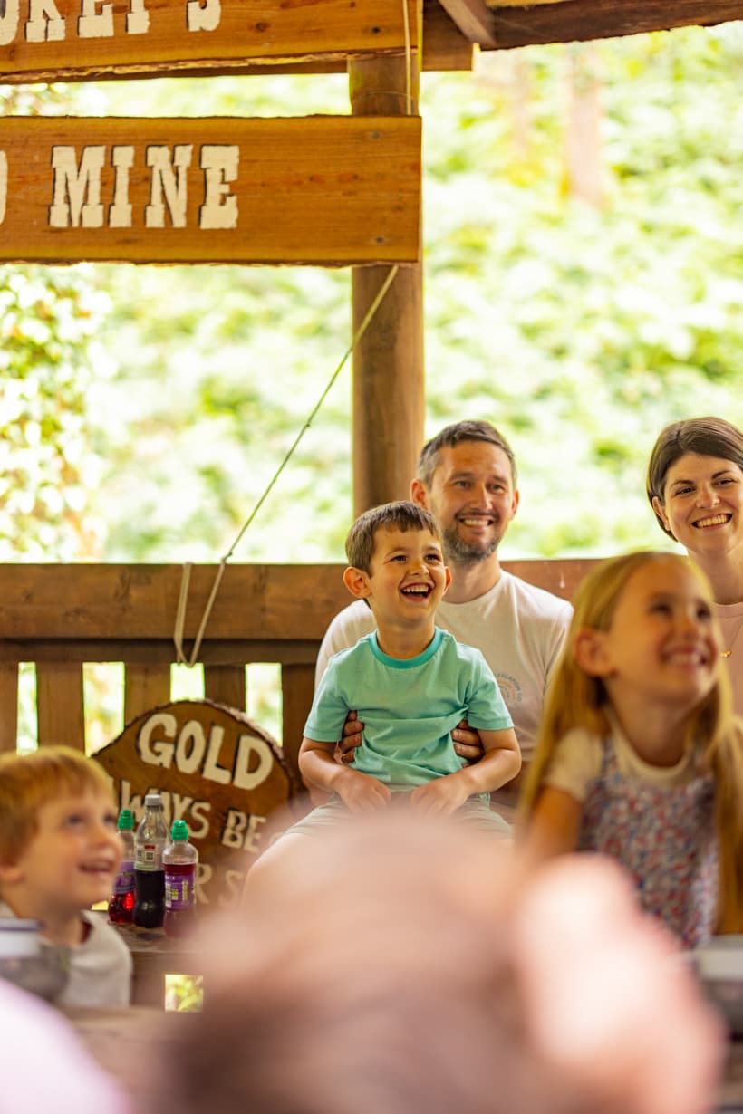 Children Smiling During Activity