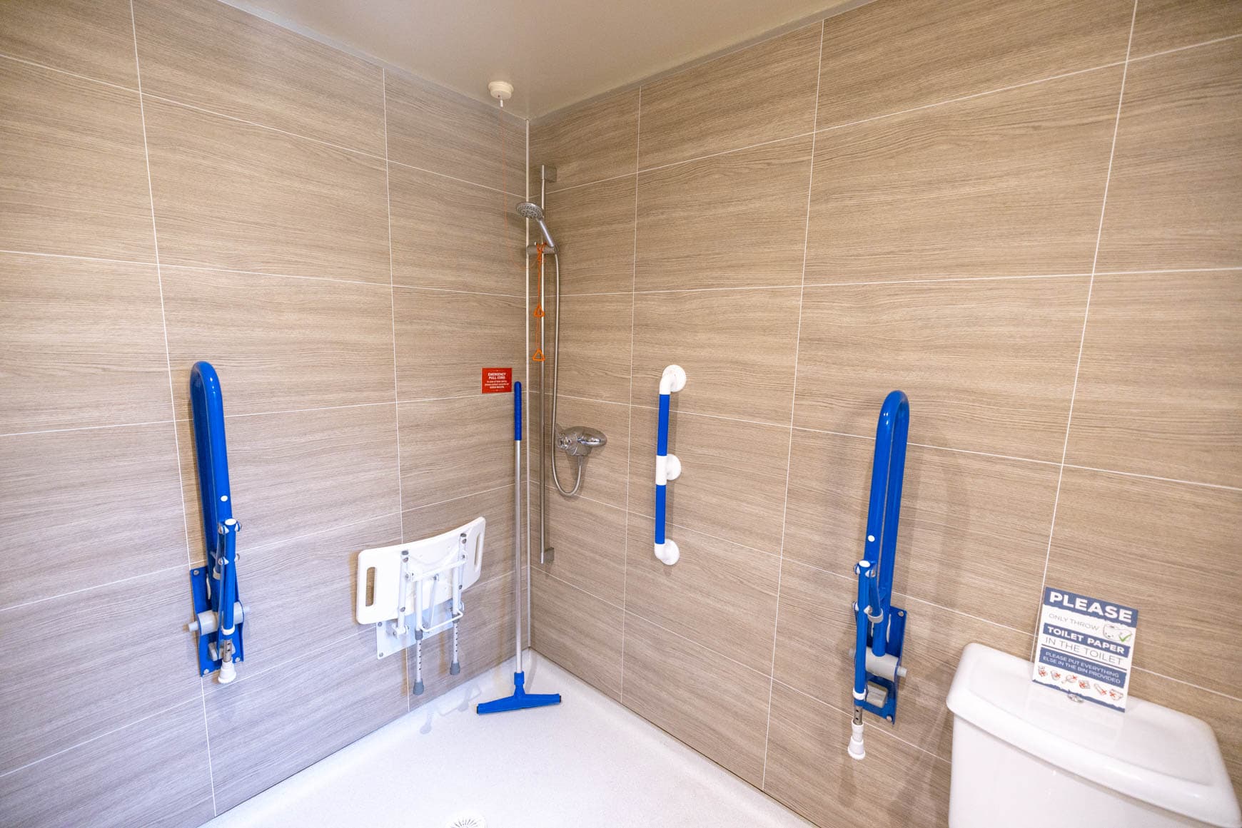 Caldey Adapted Wetroom Shower