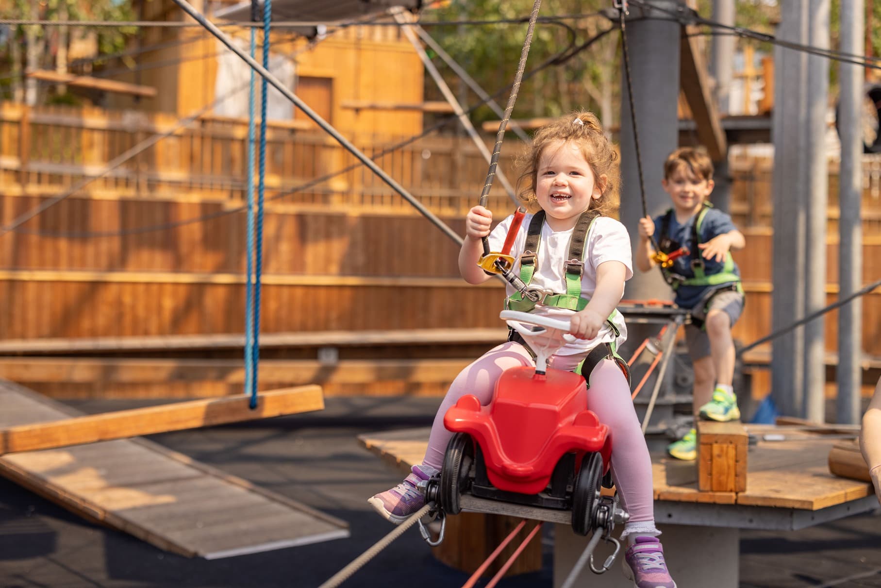 Girl On Sky Walk Mini