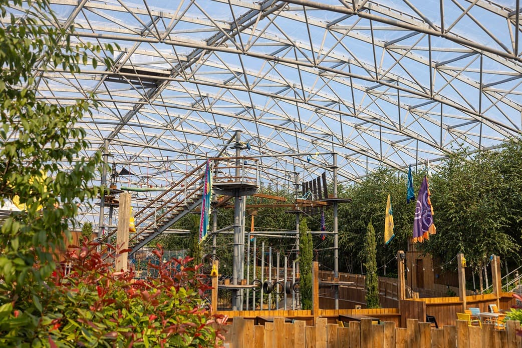 Serendome With Flags