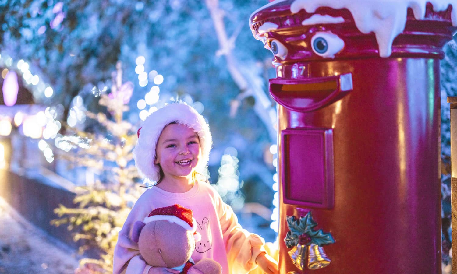 Girl Serendome Christmas Bluestone