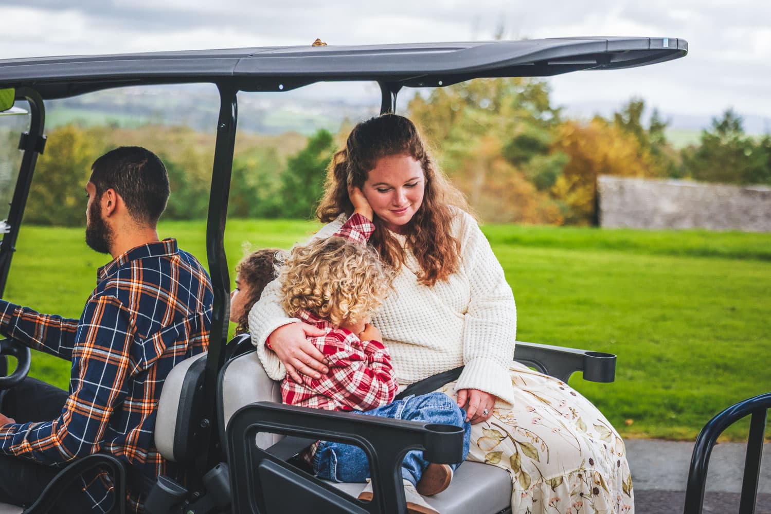 Family Time On A Buggy Drive