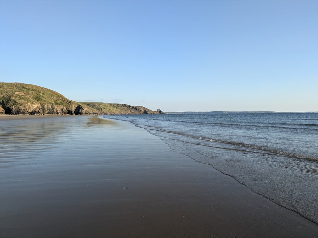 Beach Pembrokeshire Bluestone